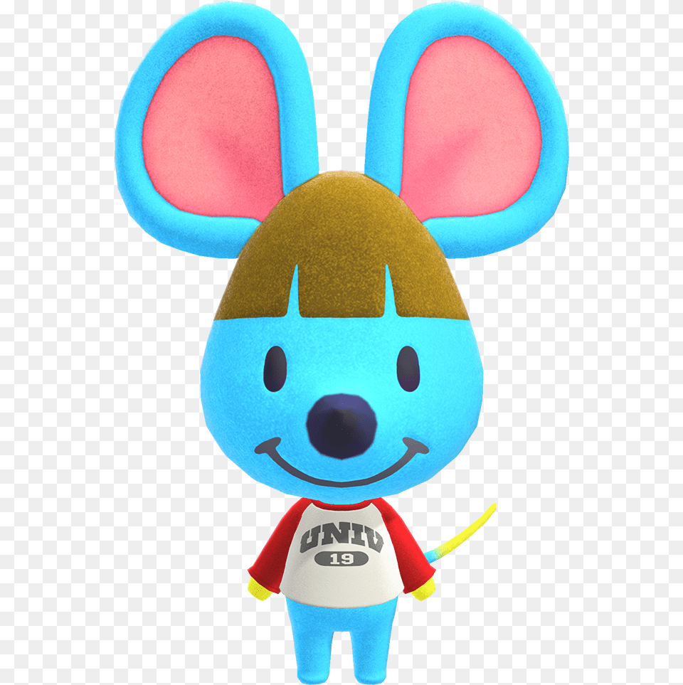 Broccolo Mouse Villagers Animal Crossing, Plush, Toy Png