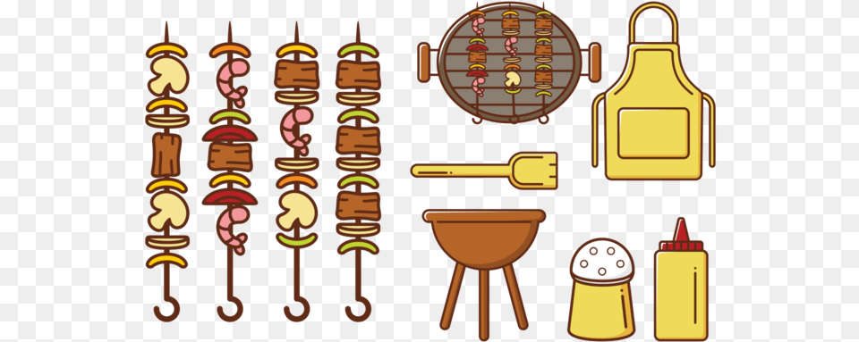 Brochette Kebab Skewers Icons Vector Bbq Kebab Icon, Person, Face, Head, Emblem Png