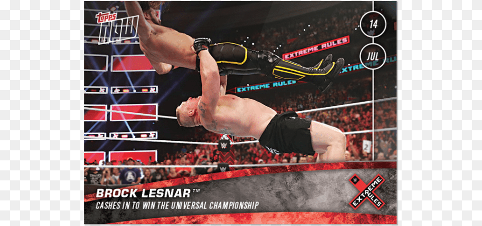 Brock Lesnar Cashes In To Win The Universal Championship Magento Placeholder, Adult, Male, Man, Person Free Png Download