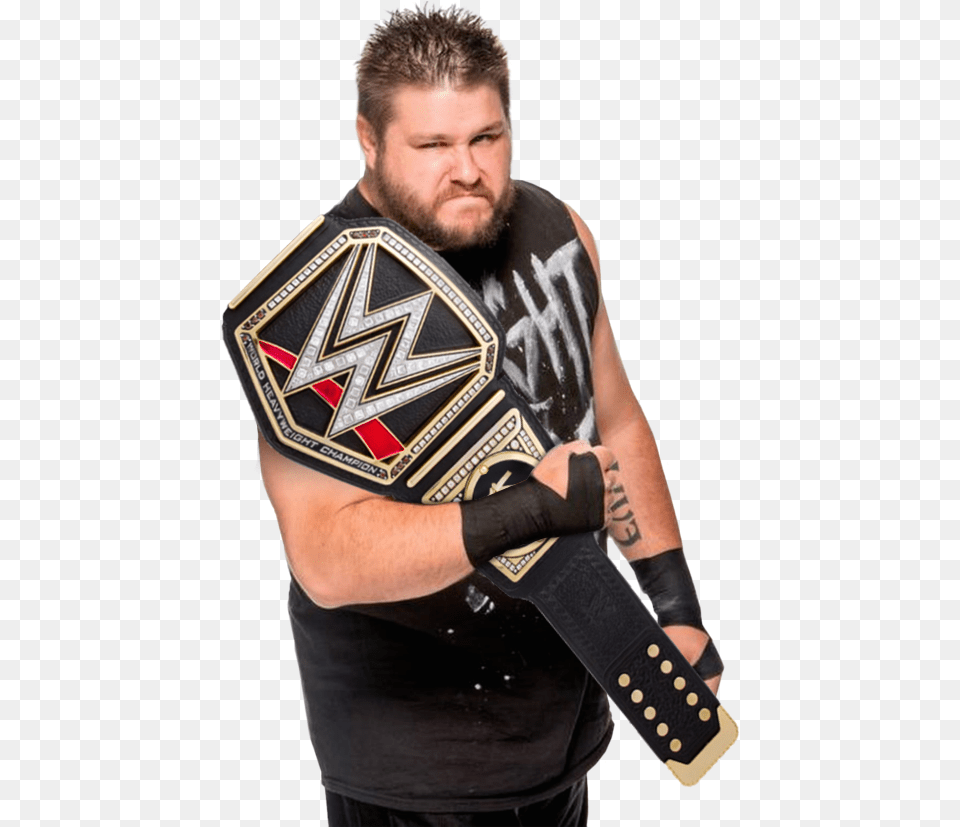 Brock Lesnar Clipart Kevin Owens Kevin Owens Wwe Title, Accessories, Adult, Male, Man Png