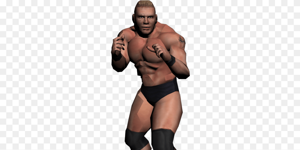 Brock Lesnar From Here Comes The Pain Game Exported Imagenes De Brock Lesnar 2003, Body Part, Finger, Hand, Person Free Png