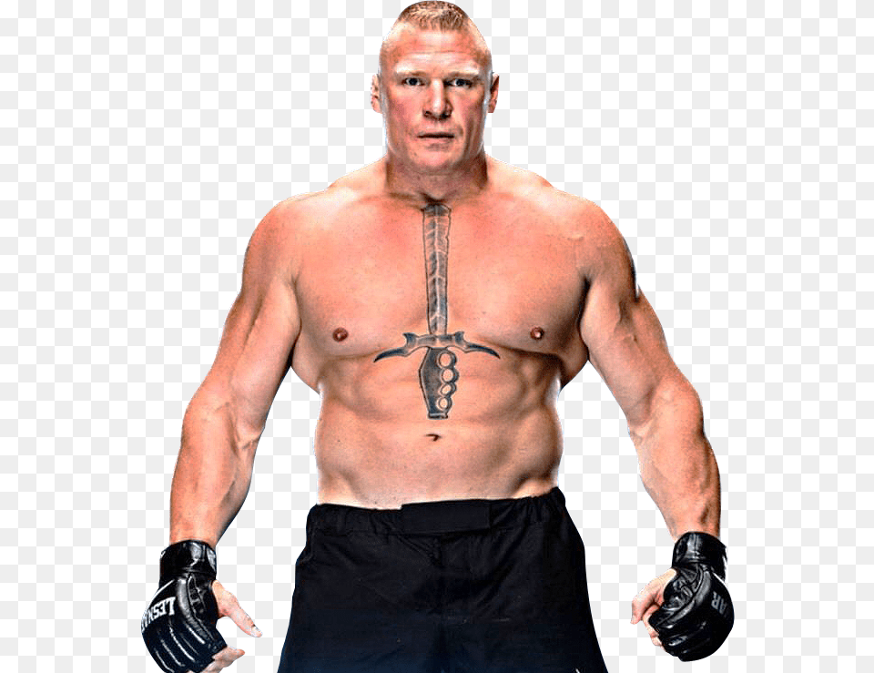 Brock Lesnar Full, Tattoo, Skin, Person, Adult Free Transparent Png