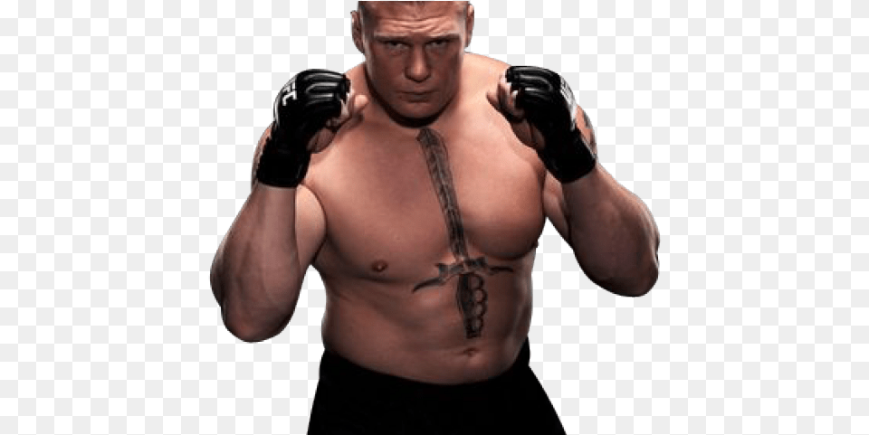 Brock Lesnar Mma Gloves, Tattoo, Clothing, Glove, Skin Free Png