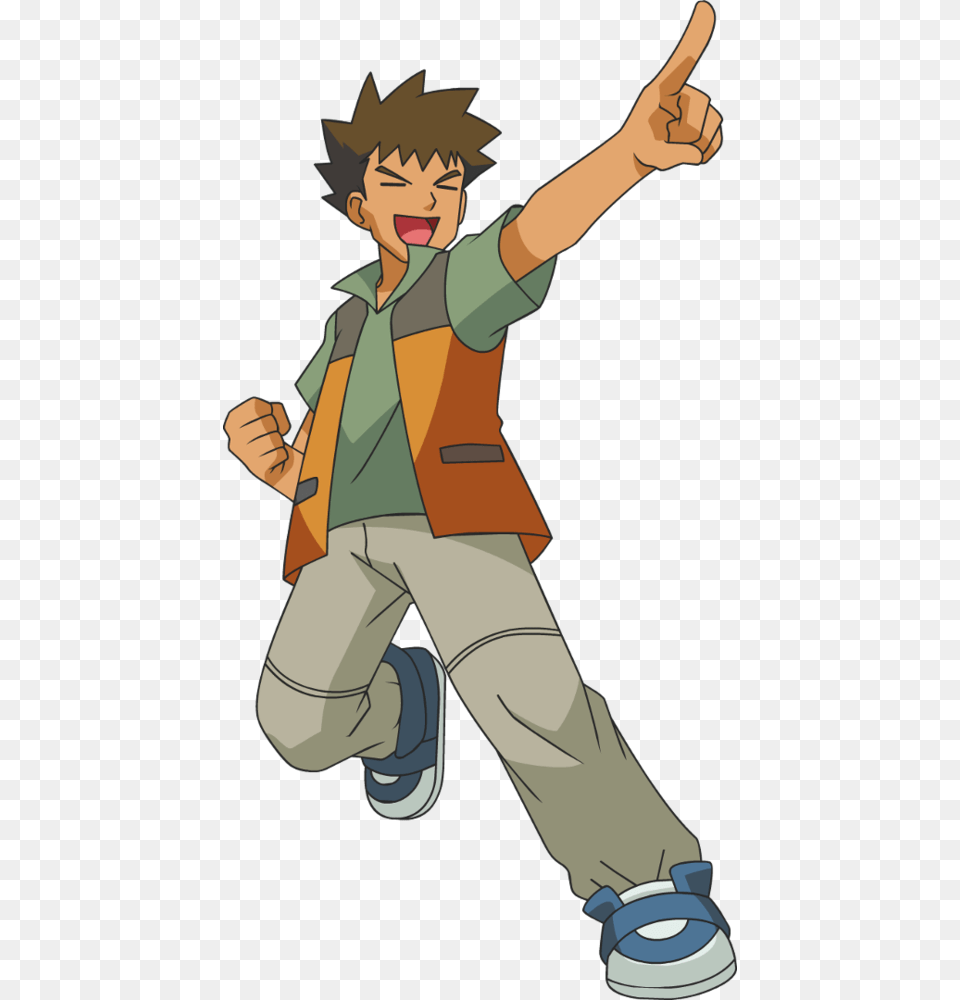 Brock Pokemon Trainer, Publication, Book, Boy, Child Png Image