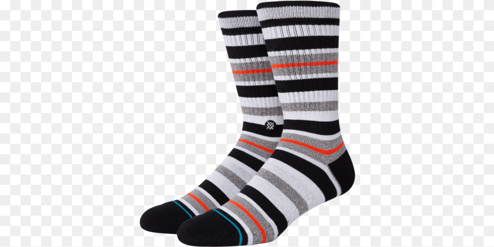 Brock Sock Stance Mens Icon Classic Crew Socks Size 9, Clothing, Hosiery, Person Png Image