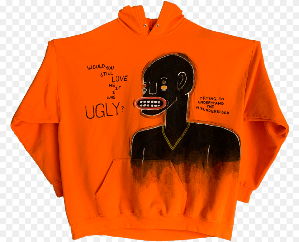 Brockhampton Ginger Merch, Clothing, Knitwear, Sweater, Sweatshirt Png Image