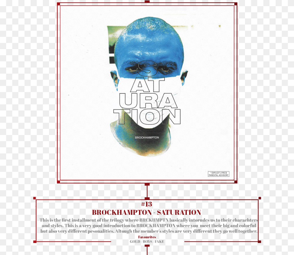 Brockhampton Saturation 1 Brockhampton Saturation 1 Album Cover, Advertisement, Poster, Adult, Male Free Png Download