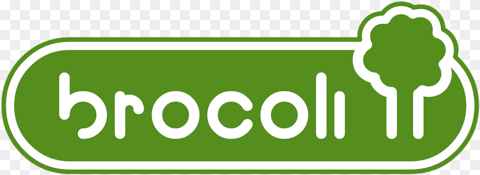 Brocoli Logo Brocoli, Green, Sticker Free Png