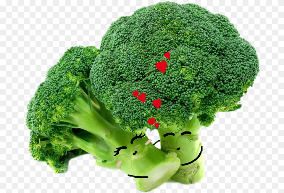 Brocoli Love Fresh Broccoli, Food, Plant, Produce, Vegetable Free Png