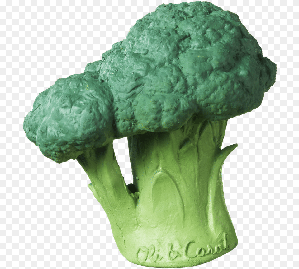 Brocolli Teething Toy Broccoli, Food, Plant, Produce, Vegetable Free Png