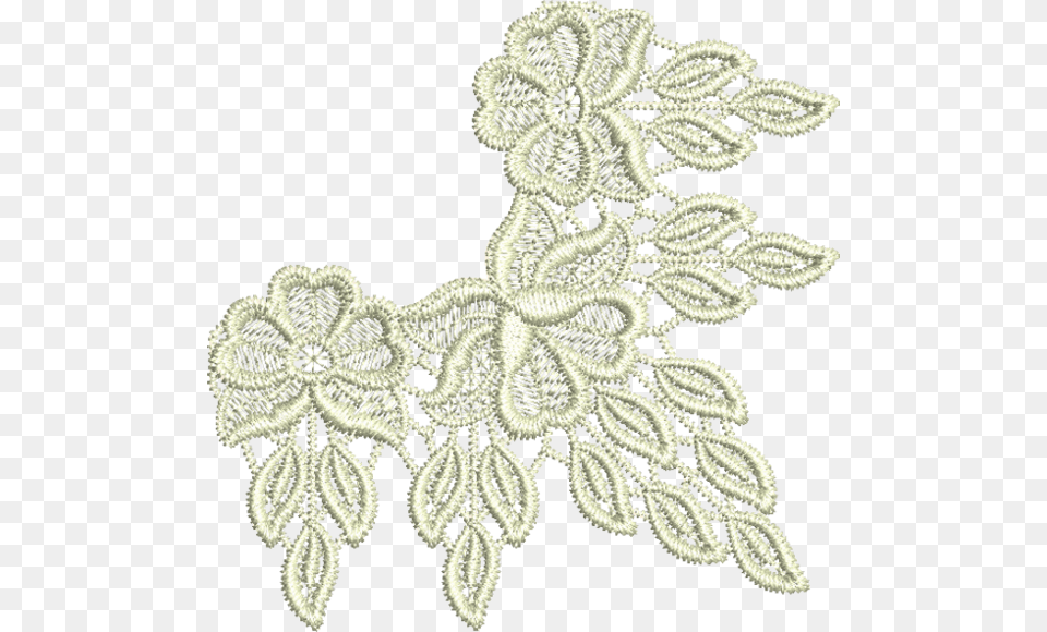 Broderie, Lace, Plant Free Png
