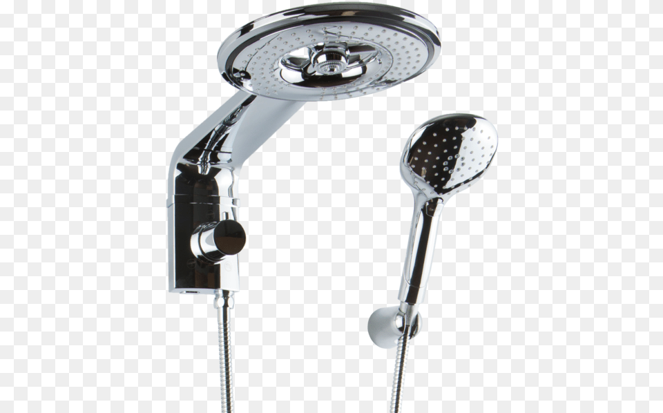 Brohn Tribano Chrome Multifunction Shower Head With, Indoors, Bathroom, Room, Shower Faucet Png