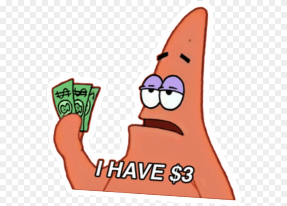 Broke Aesthetic Meme Patrick Star Memes, Face, Head, Person, Baby Png