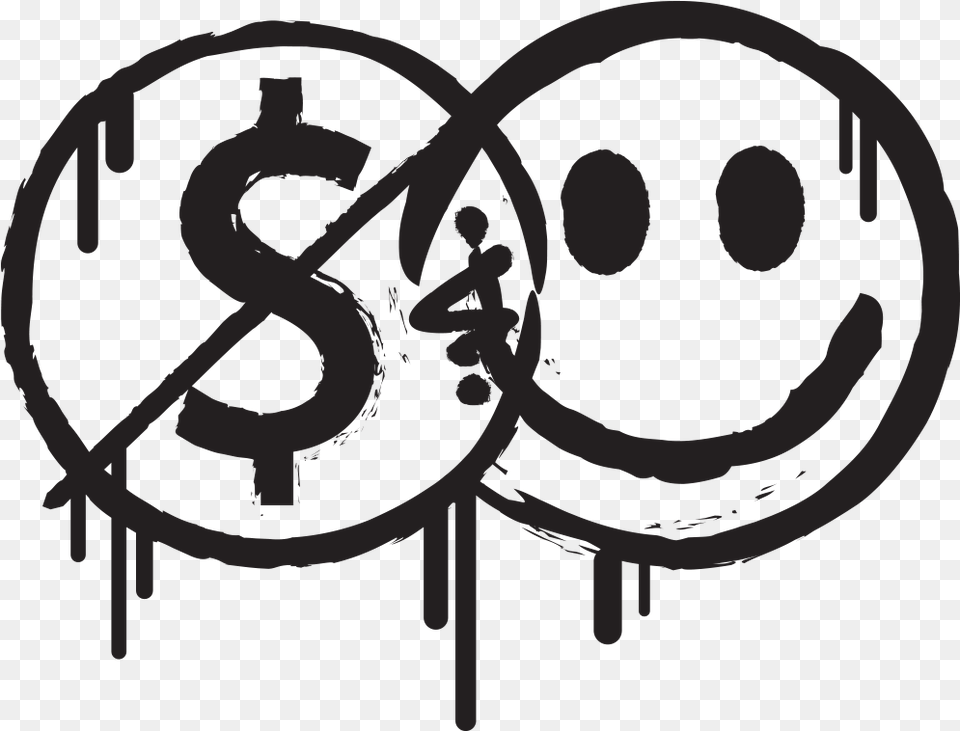 Broke Amp Happy Logo Smiley, Symbol, Stencil, Text, Person Free Transparent Png