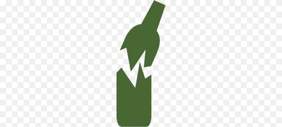 Broken Bottle, Recycling Symbol, Symbol Free Png Download