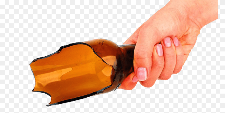 Broken Bottle, Alcohol, Beer, Beverage, Body Part Png