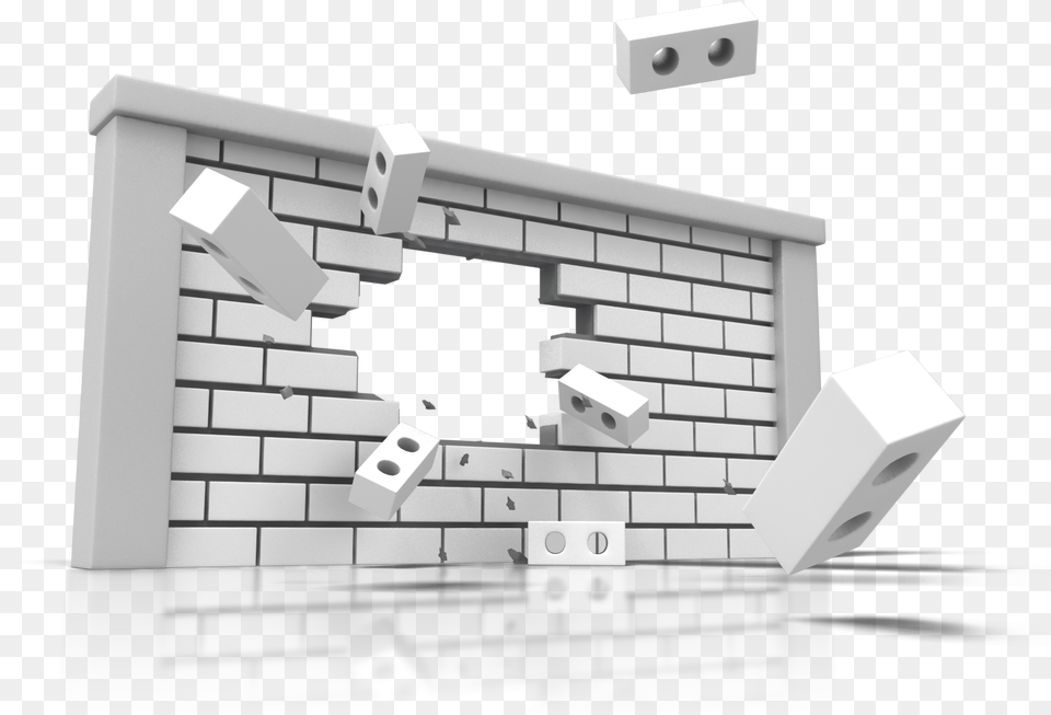 Broken Brick Wall For Kids Portable Network Graphics, Architecture, Building Png Image