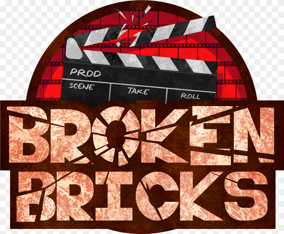 Broken Bricks Broken Bricks Films Broken Graphic Design, Advertisement, Poster, Art, Clapperboard Free Png Download