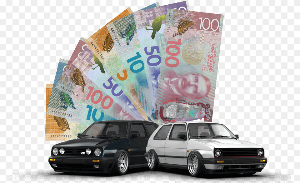 Broken Car Cash For Cars Brisbane, Vehicle, Transportation, License Plate, Advertisement Free Png Download