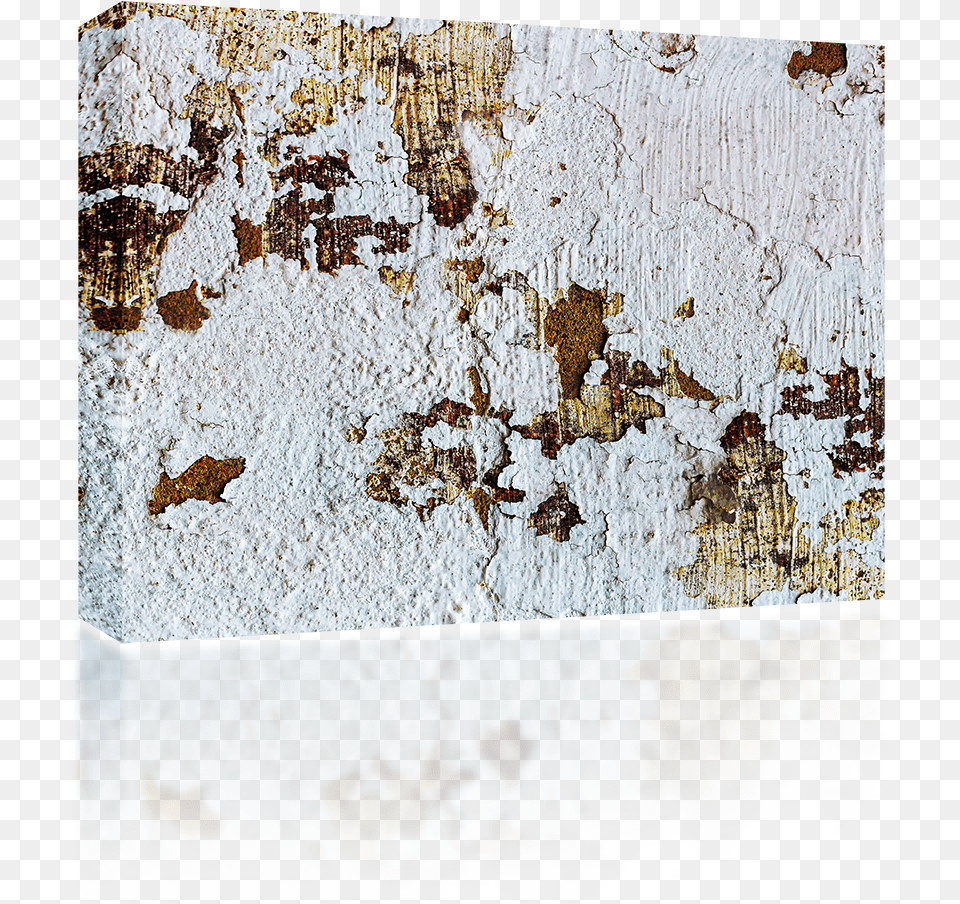 Broken Cement Wall, Corrosion, Rust Free Png