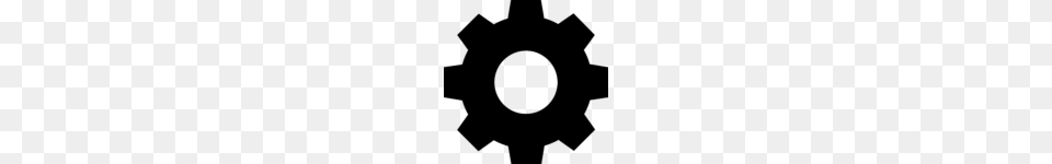 Broken Cog Retro Clipart Illustration Clip Art, Gray Png Image