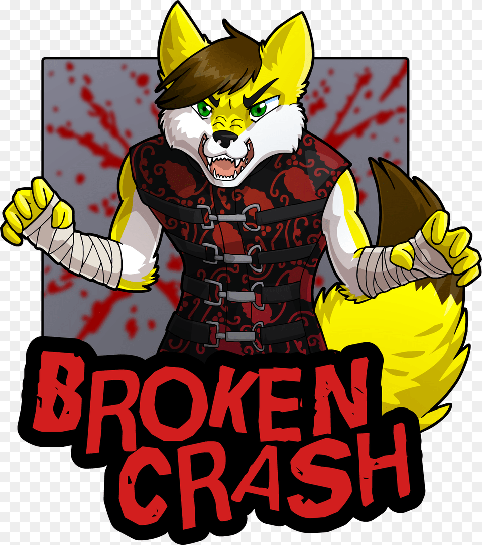 Broken Crash, Book, Comics, Publication, Clothing Png