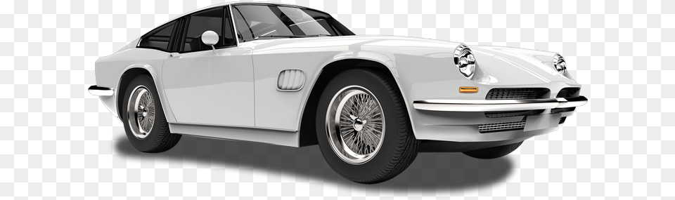Broken Down Car Maserati Sebring, Vehicle, Sedan, Transportation, Wheel Free Transparent Png