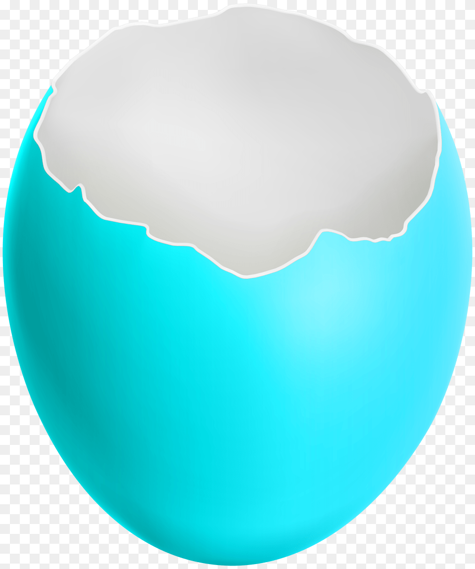 Broken Easter Egg Blue Clip Art, Sphere, Astronomy, Outer Space, Planet Png Image