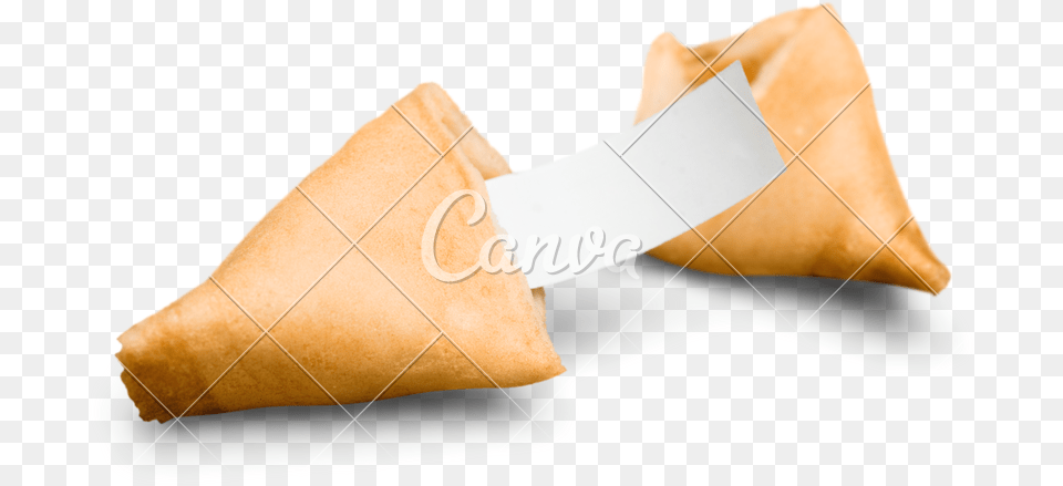 Broken Fortune Cookie With Blank Piece Of Paper, Cushion, Home Decor, Pillow Free Png Download