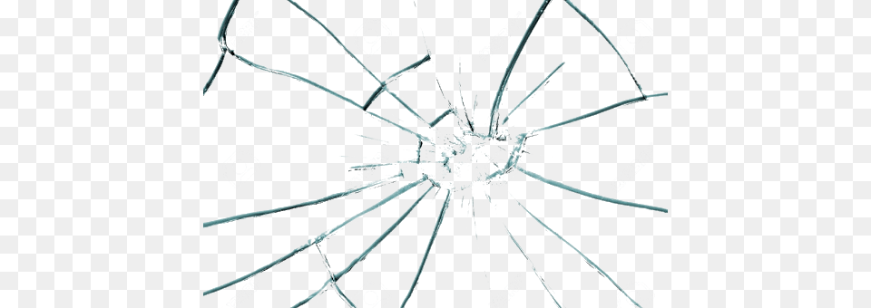 Broken Glass, Spider Web, Bow, Weapon Free Png Download