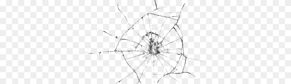 Broken Glass, Spider Web Free Png Download