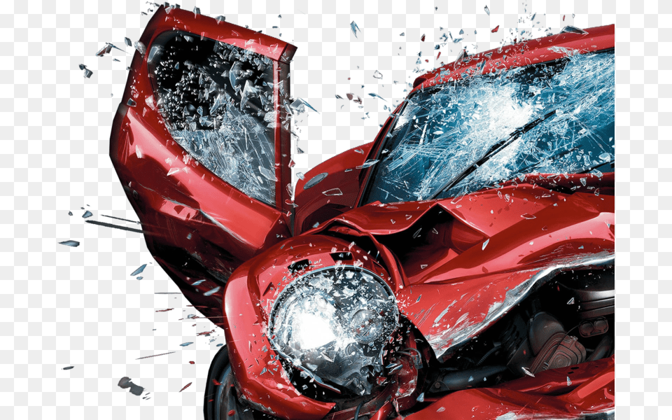 Broken Glass, Car, Transportation, Vehicle, Machine Free Transparent Png