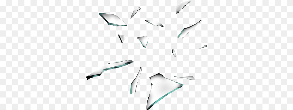Broken Glass Chunks Glass Effect, Symbol, Animal, Fish, Sea Life Png
