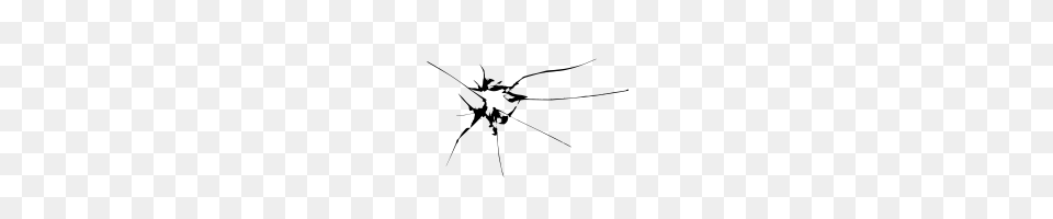 Broken Glass Crack Icons Noun Project, Gray Png
