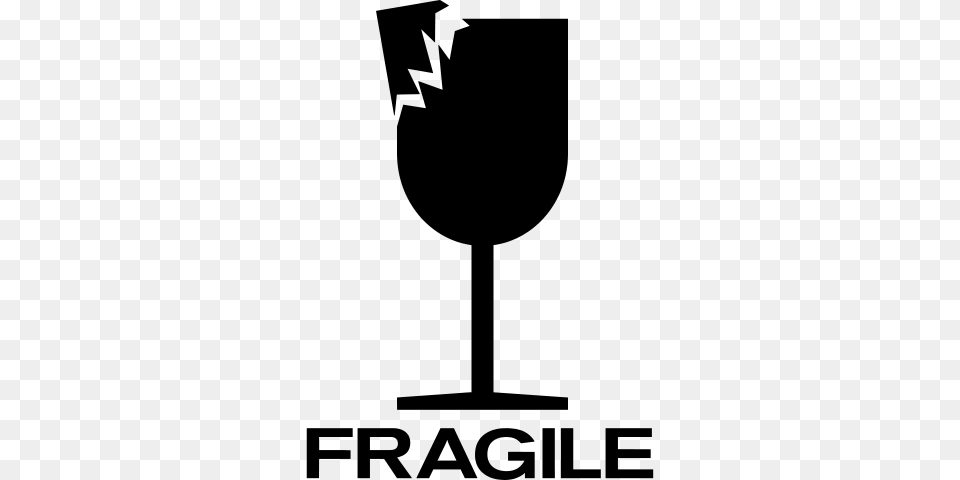 Broken Glass Fragile Sign, Logo, Goblet Png Image