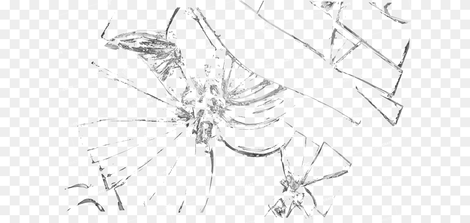 Broken Glass Hd 9k Transparent Glass Break, Machine, Wheel, Animal, Invertebrate Png