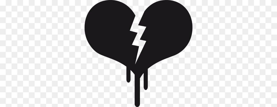 Broken Heart, Gray, Lighting Png