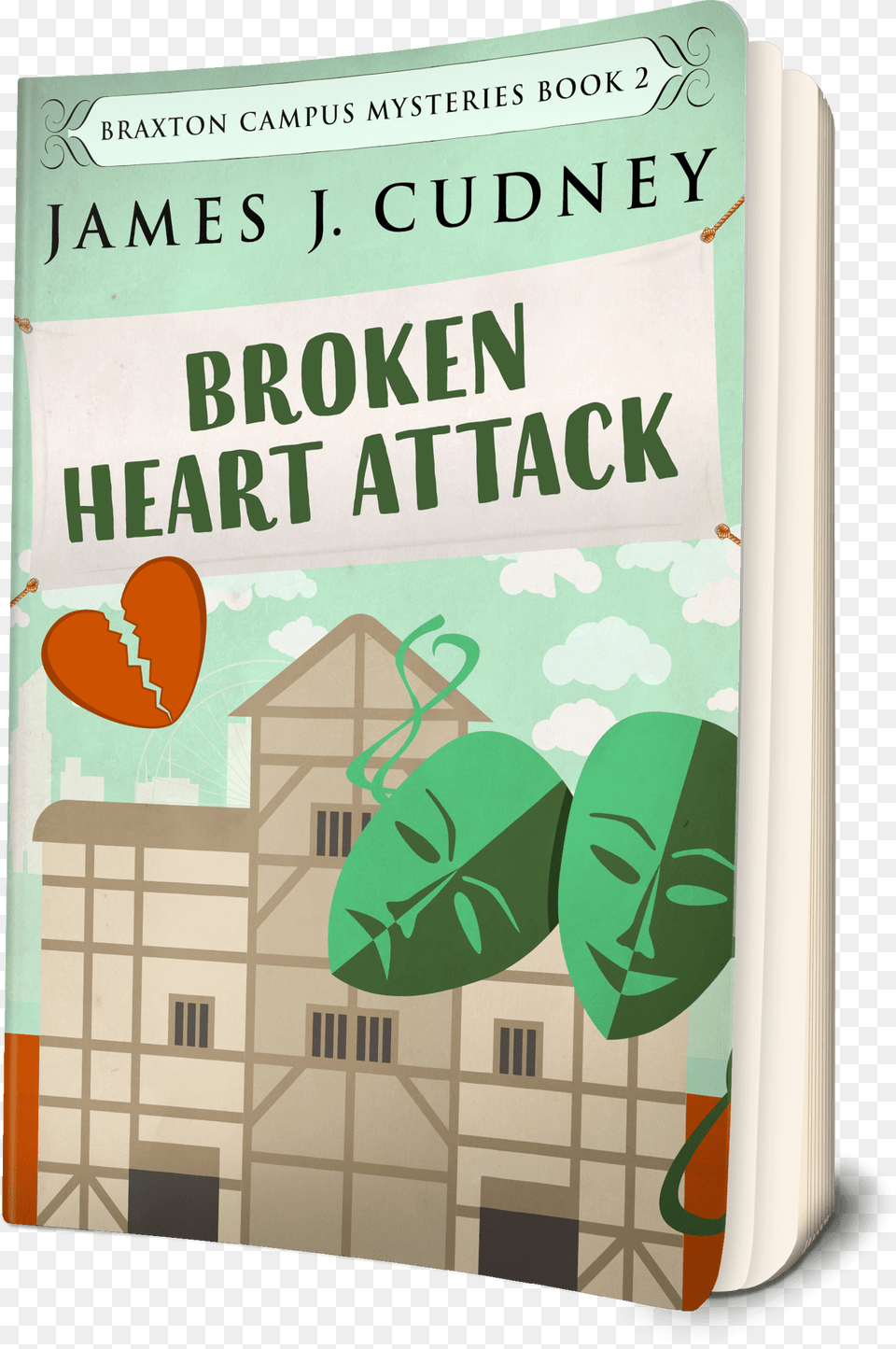 Broken Heart Attack Promo Paperback 99 Greatest Comedian Jokes, Book, Publication, Novel Free Png
