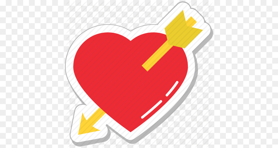 Broken Heart Clipart Arrow Png Image