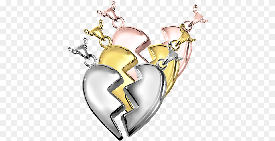 Broken Heart Companion Pendant Solid, Accessories, Jewelry, Locket Free Png Download