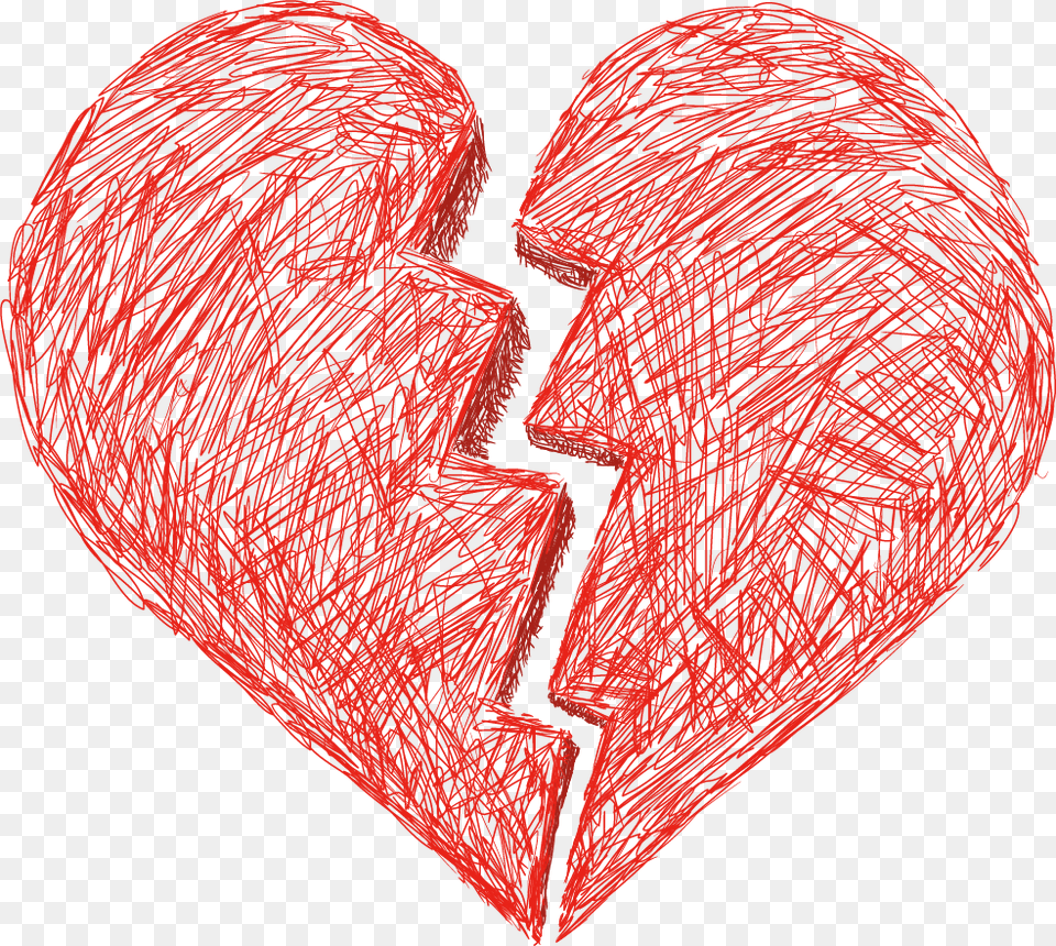 Broken Heart Draw, Person Png