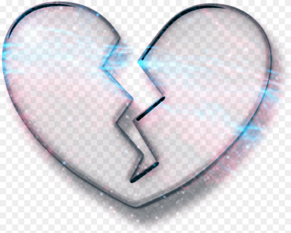 Broken Heart Emoji Galaxy Effect Crown Art Galaxy Broken Heart, Accessories, Crystal, Gemstone, Jewelry Png Image