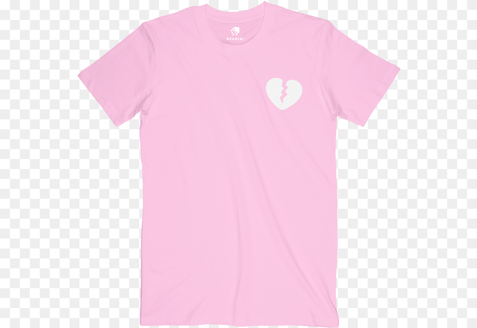 Broken Heart Light Pink T Shirt Supreme Christmas Eat Me Tee, Clothing, T-shirt Free Png Download