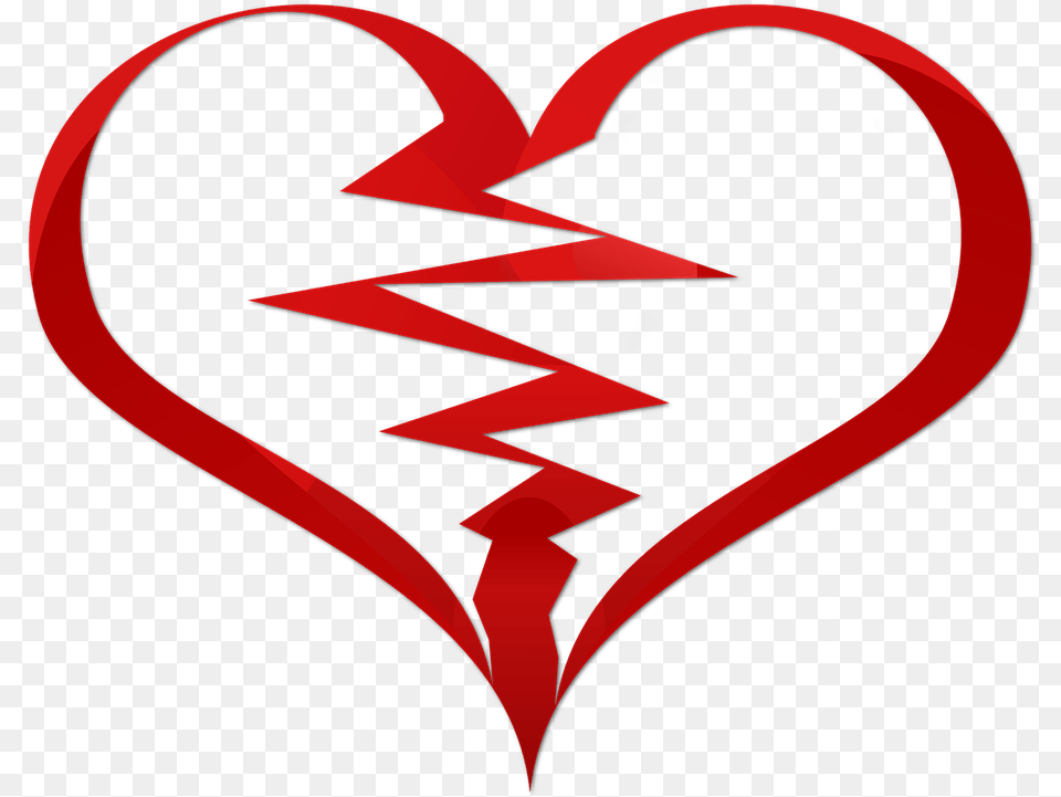 Broken Heart Love Loss Corazon Roto Con Fondo Transparente, Logo Png Image
