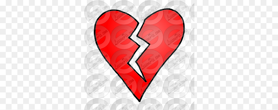 Broken Heart Picture For Classroom Therapy Use Great Heart, Dynamite, Weapon Free Png Download