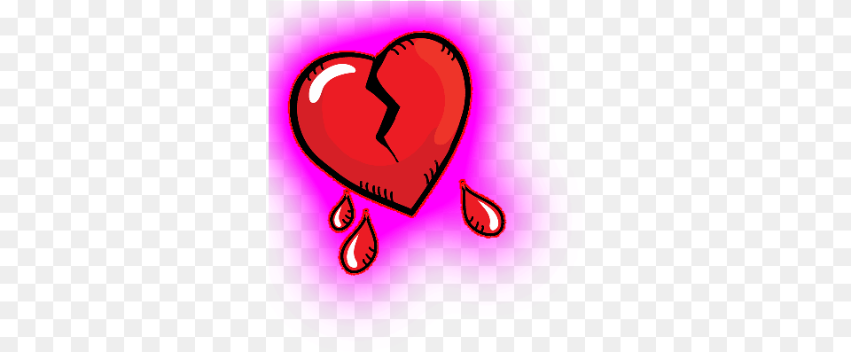 Broken Heart Tattoo Emoji De Corazon Roto Sangrando Png Image