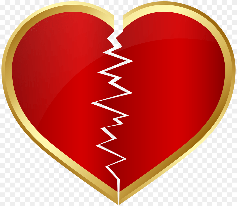 Broken Heart Transparent Clip Art Png