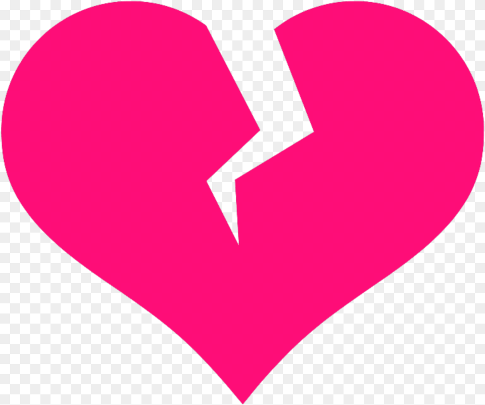 Broken Heart Vector Transparent Pink Broken Heart Clipart Free Png Download