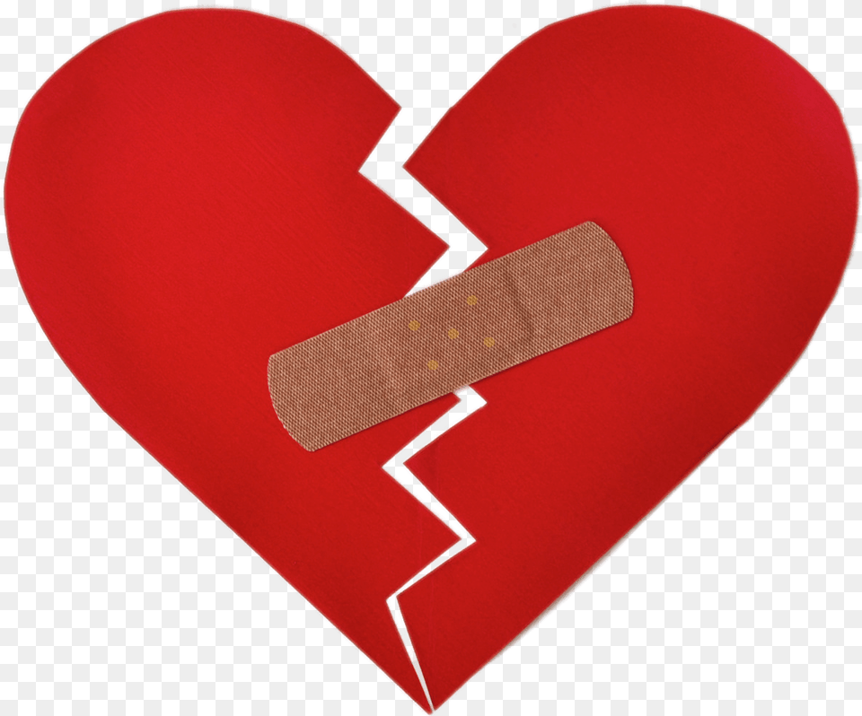 Broken Heart With Bandaid Broken Heart Repair, Bandage, First Aid, Ping Pong, Ping Pong Paddle Free Transparent Png