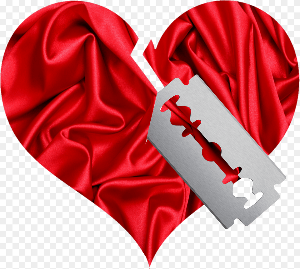 Broken Heart With Blade Clipart, Weapon, Clothing, Coat Png Image